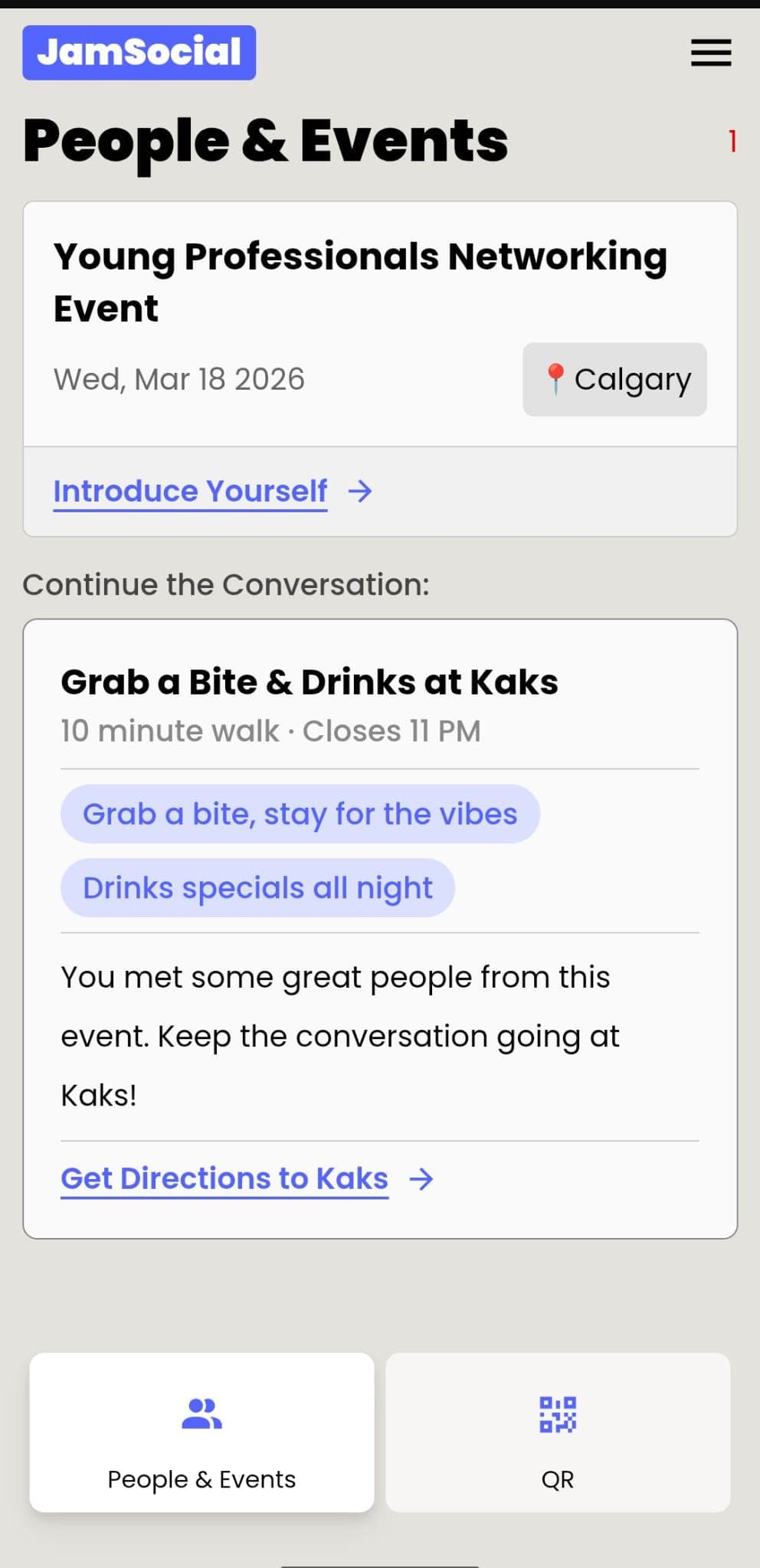 Your business featured as a recommended spot