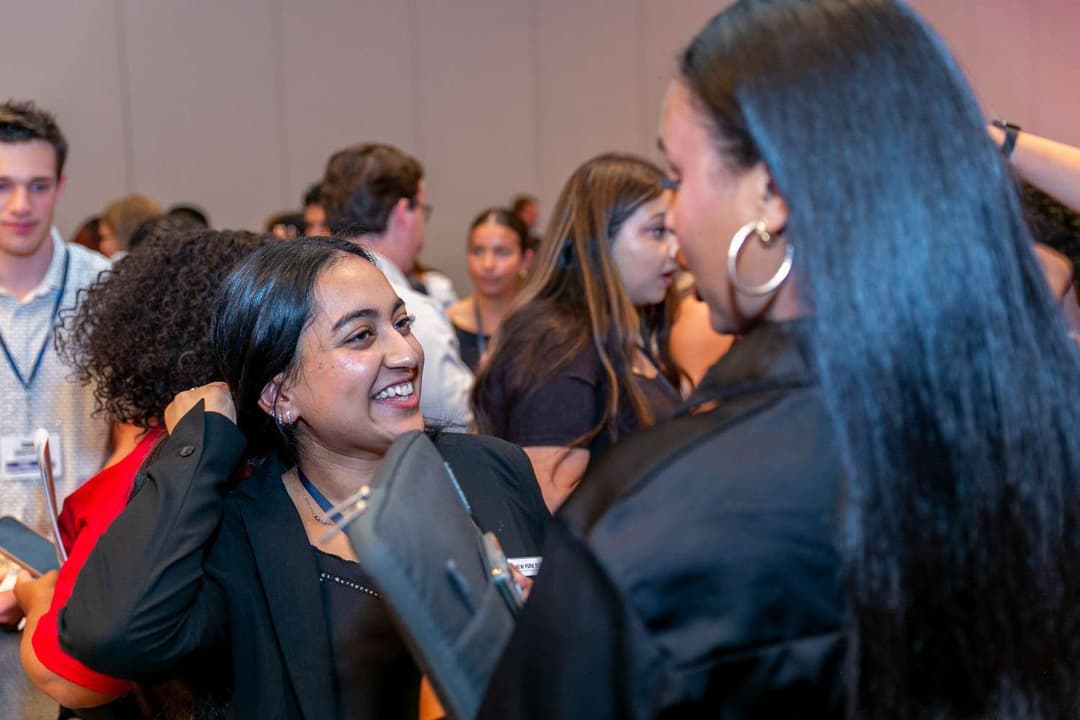 Interactive Networking Format for Congress Delegates solution illustration